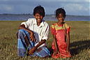 Geschwister auf Sri Lanka